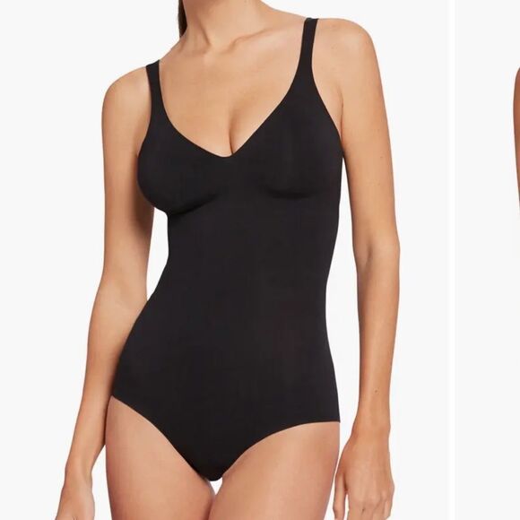 NWT Wolford Cotton Contour 3W Shaping Bodysuit-size 12 - Picture 1 of 6